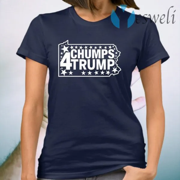Chumps For Trump PA Map T-Shirt - Image 3