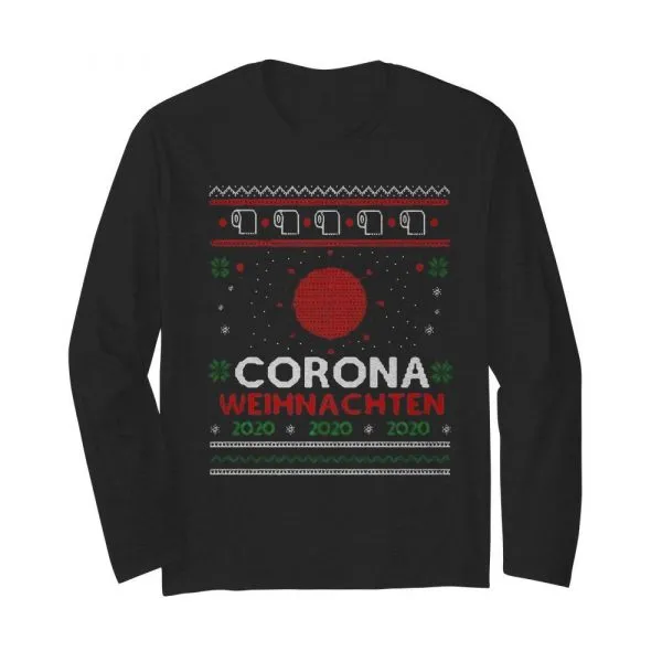 Corona Weihnachten 2020 Ugly Christmas shirt - Image 4