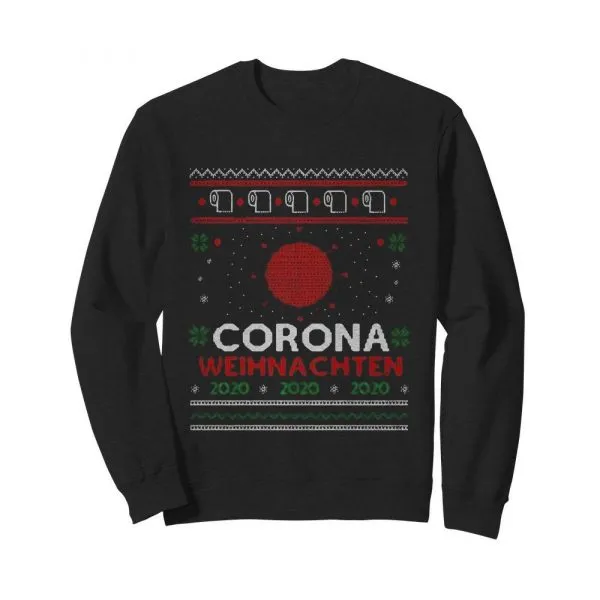 Corona Weihnachten 2020 Ugly Christmas shirt - Image 5