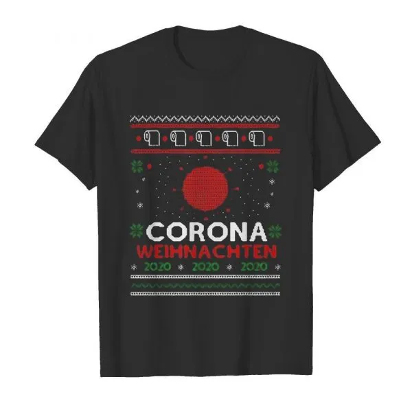Corona Weihnachten 2020 Ugly Christmas shirt - Image 2