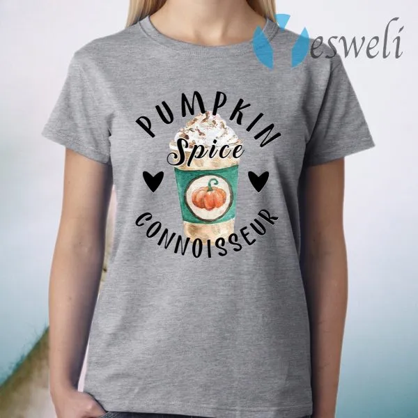 Cream Coffee pumpkin spice connoisseur T-Shirt - Image 3