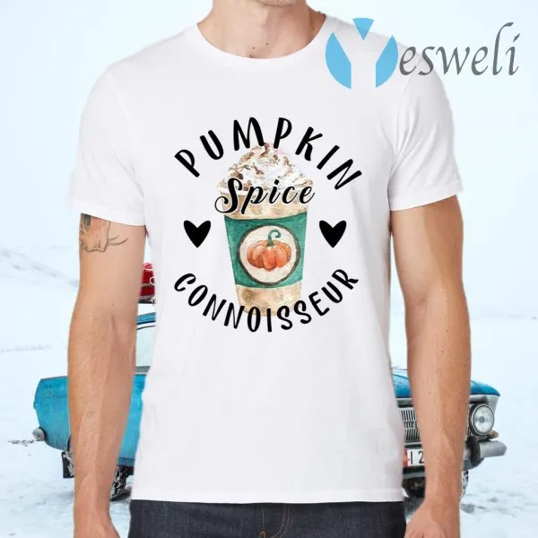 Cream Coffee pumpkin spice connoisseur T-Shirt - Image 2