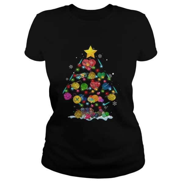 Crochet Tree Merry Christmas Unisex - Image 3