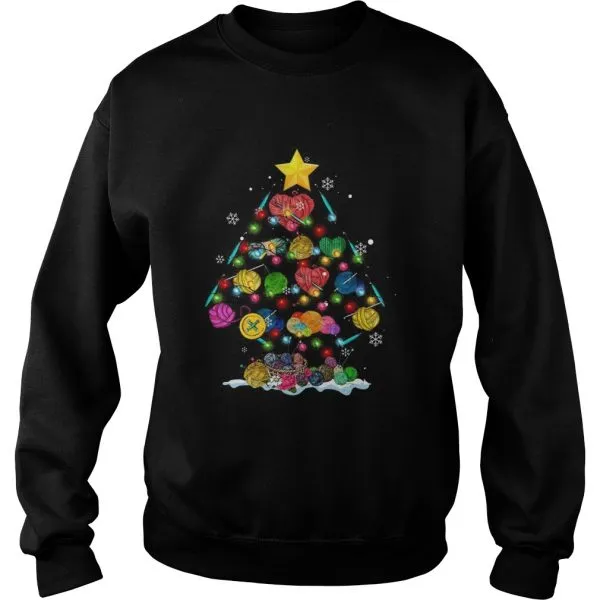 Crochet Tree Merry Christmas Unisex - Image 6