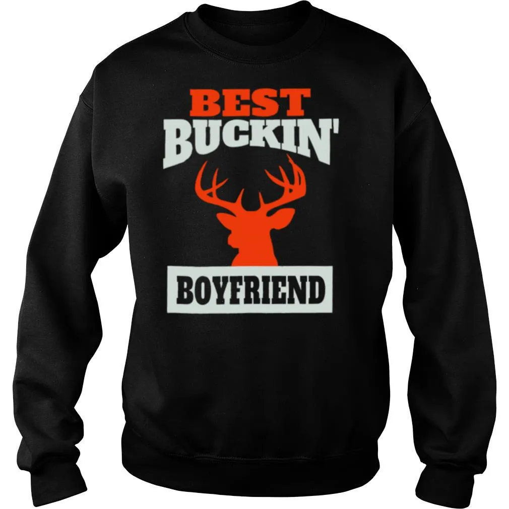Deer Hunting Boyfriend Best Buckin Boyfriend shirt - Image 4