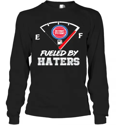 Detroit Pistons NBA Basketball Fueled By Haters Sports T-Shirt Classic Mens T-shirt - Image 4
