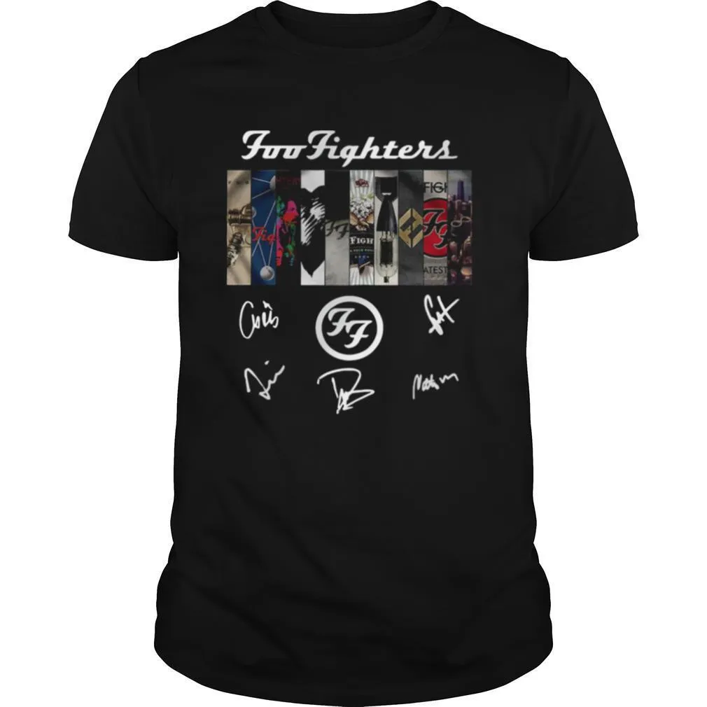 Foo Fighters Logo Signatures shirt
