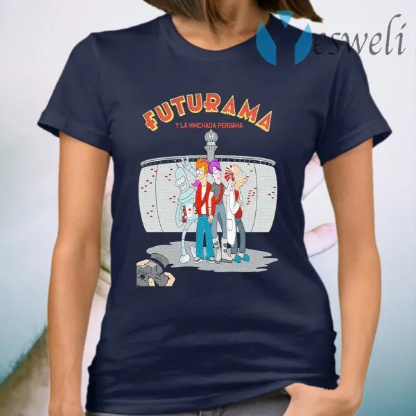 Futurama Y La Hinchada peruana T-Shirt - Image 3