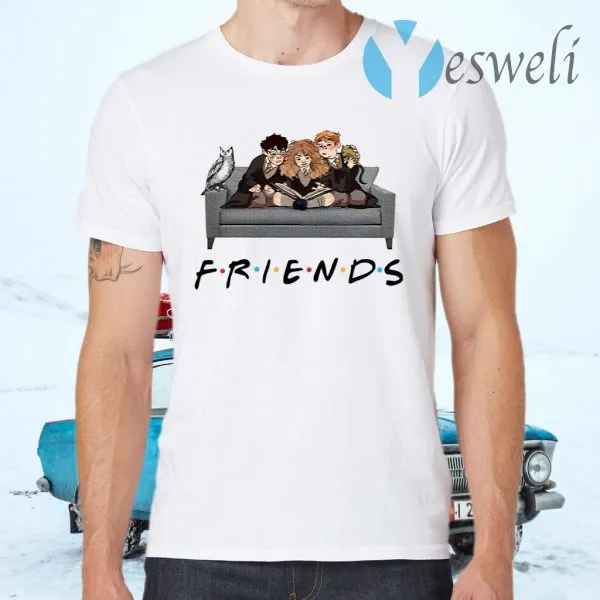 Harry Potter Ron And Hermione Friends T-Shirt - Image 2
