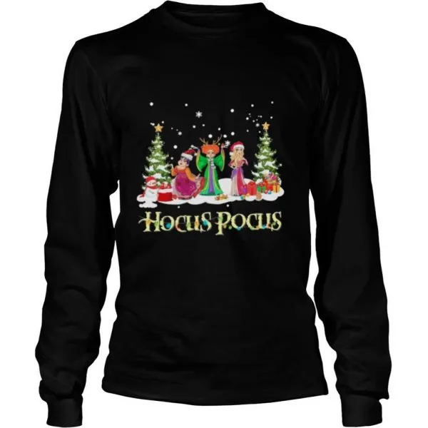 Hocus Pocus Happy Light Christmas 2020 shirt - Image 4