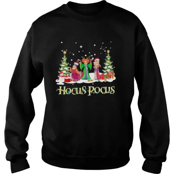 Hocus Pocus Happy Light Christmas 2020 shirt - Image 5
