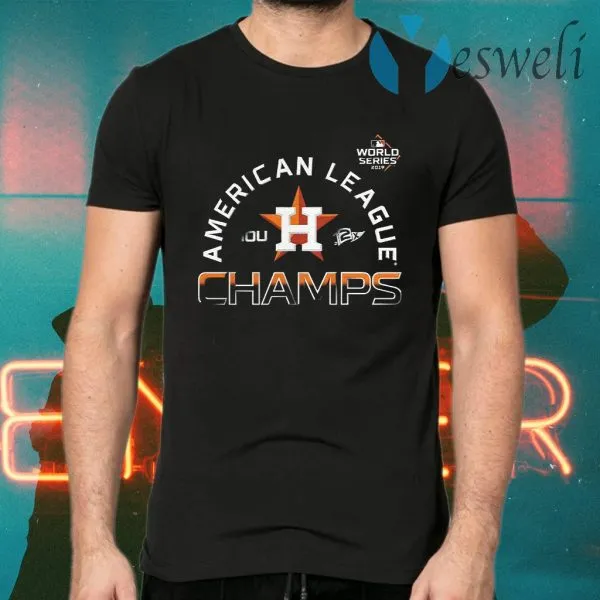 Houston Astros Fanatics Branded 2019 American League Champions T-Shirt - Image 2