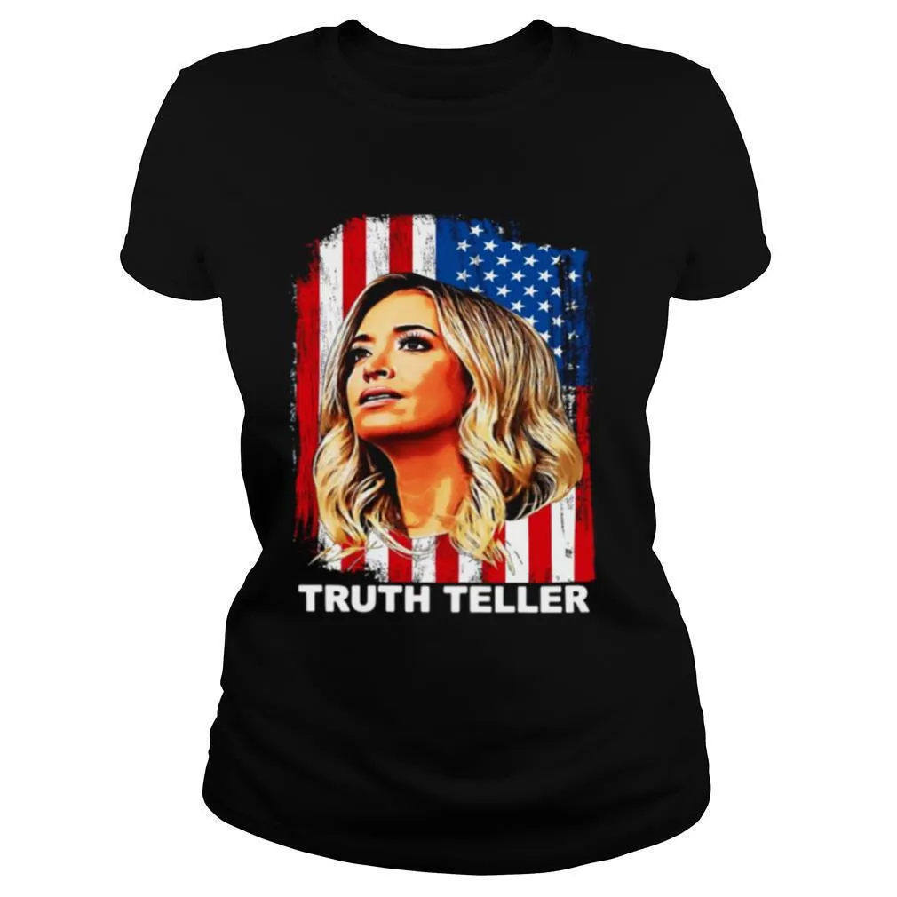 Kayleigh McEnany Truth Teller American Flag shirt - Image 2
