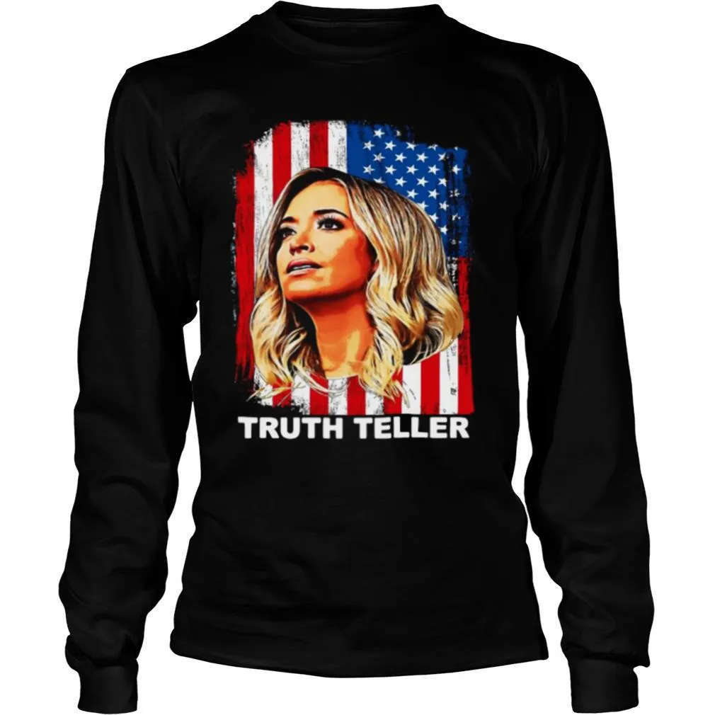Kayleigh McEnany Truth Teller American Flag shirt - Image 3