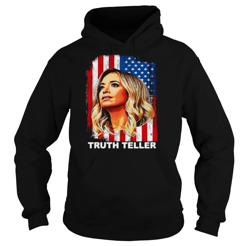 Kayleigh McEnany Truth Teller American Flag shirt - Image 5