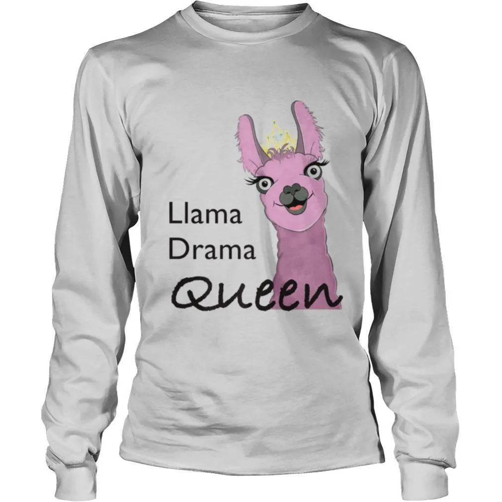 Llama drama queen shirt - Image 3
