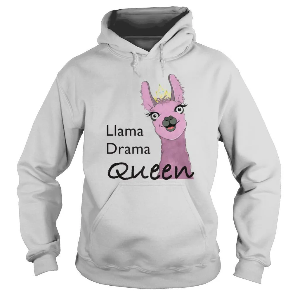 Llama drama queen shirt - Image 5