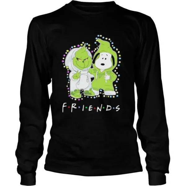 Merry christmas grinch and snoopy friends shirt - Image 4