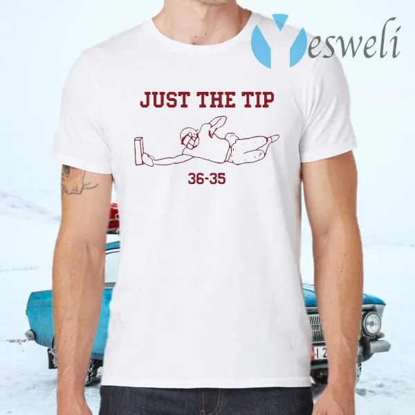 Michael Penix Just The Tip 36 35 T-Shirt - Image 2