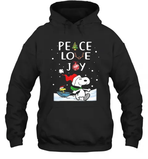 Peace Love Joy Christmas T-Shirt Classic Mens T-shirt - Image 6
