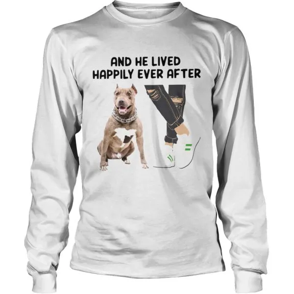 Pitbull And He Lived Happily Ever After Unisex - Image 5