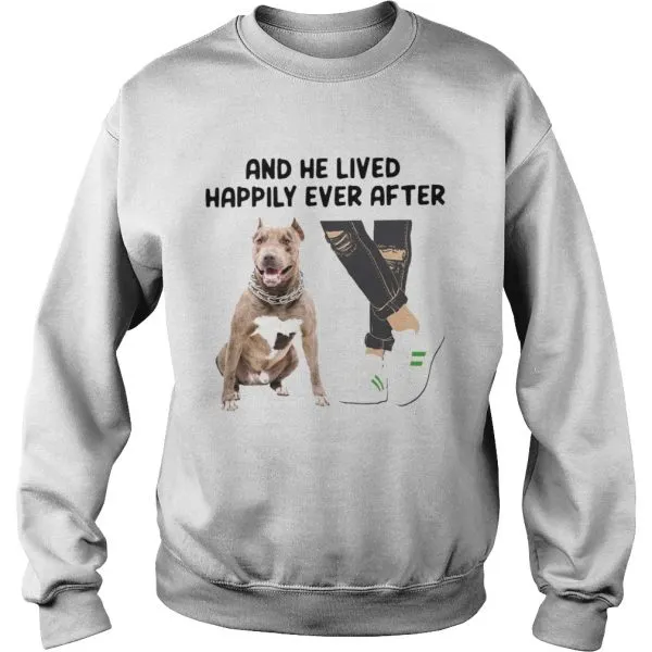 Pitbull And He Lived Happily Ever After Unisex - Image 6