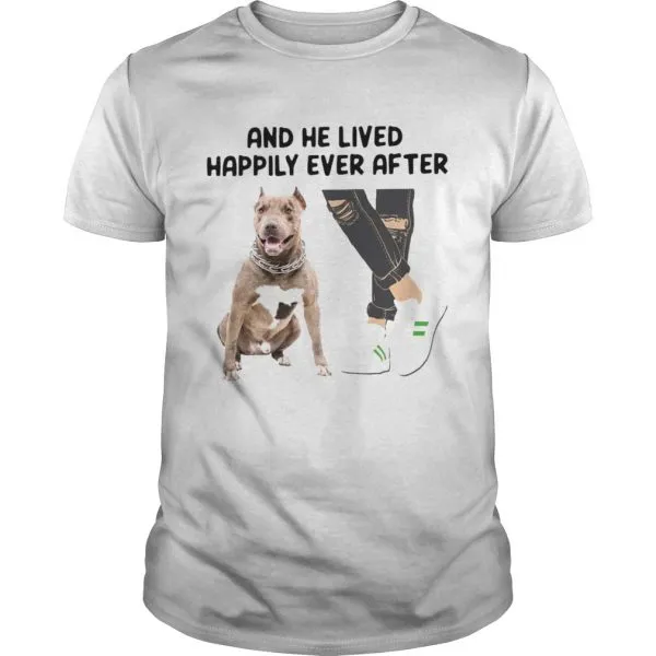 Pitbull And He Lived Happily Ever After Unisex - Image 2