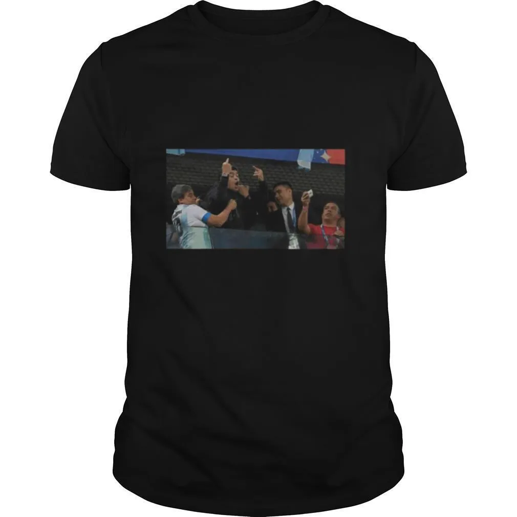 RIP Diego Armando Maradona Flipping The Bird Middle Finger shirt
