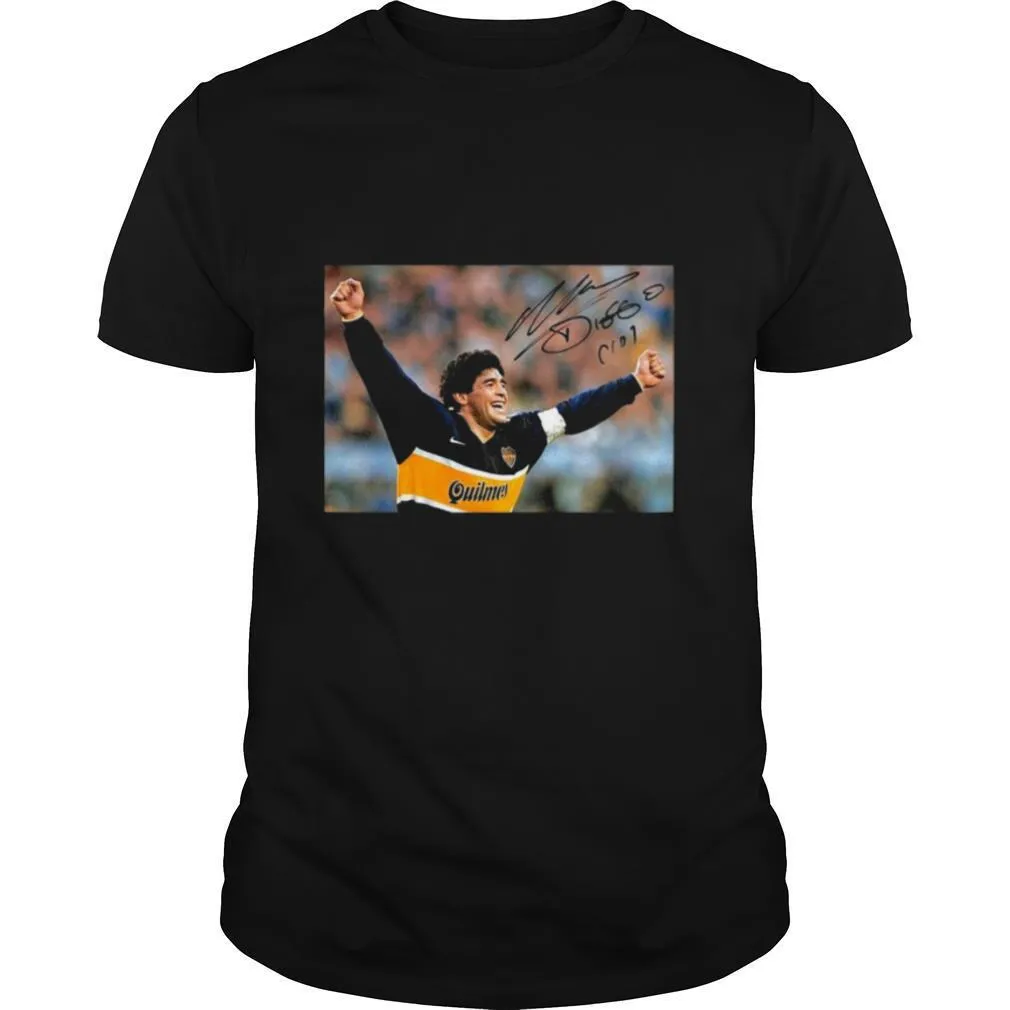 RIP Diego Maradona 1960 2020 Legend Never Die Signature shirt