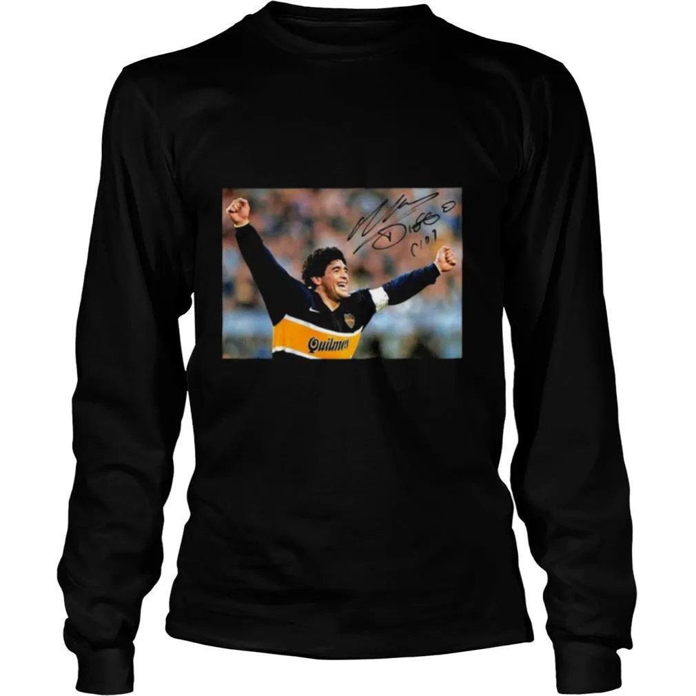 RIP Diego Maradona 1960 2020 Legend Never Die Signature shirt - Image 3