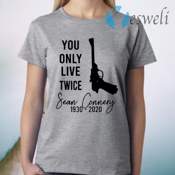 RIP Sean Connery You Only Live Twice 1930 2020 T-Shirt - Image 3