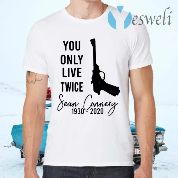 RIP Sean Connery You Only Live Twice 1930 2020 T-Shirt - Image 2