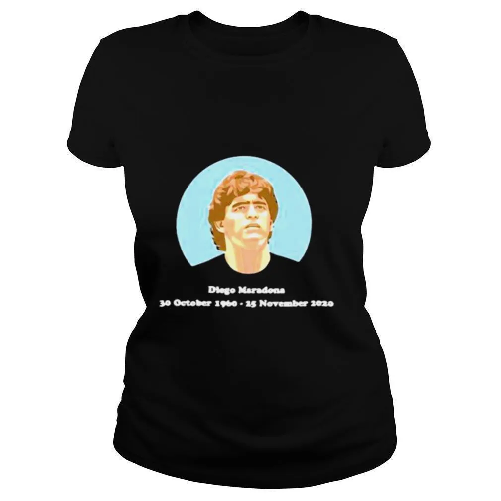 Rip Diego Maradona 30 October 1960 25 November 2020 shirt - Image 2