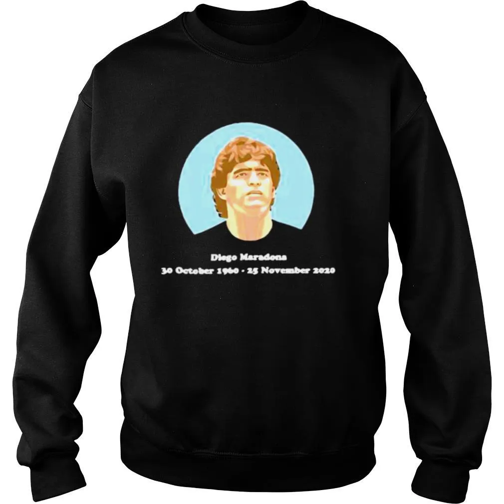 Rip Diego Maradona 30 October 1960 25 November 2020 shirt - Image 4