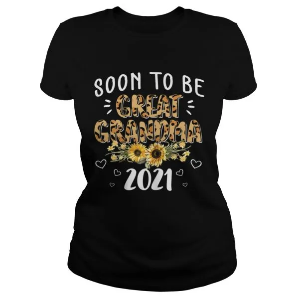 Soon To Be Great Grandma 2021 Unisex - Image 3