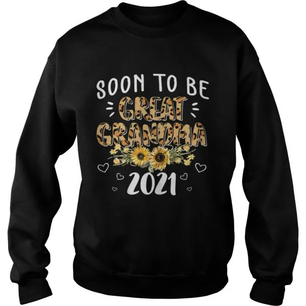 Soon To Be Great Grandma 2021 Unisex - Image 6