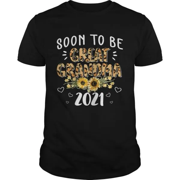 Soon To Be Great Grandma 2021 Unisex - Image 2