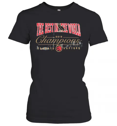 The Best In The World 2019 Champions Toronto Raptors T-Shirt Classic Mens T-shirt - Image 3