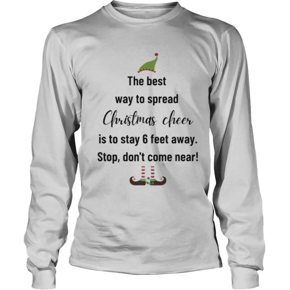 The Best Way To Spread Christmas Cheer Elf shirt - Image 3