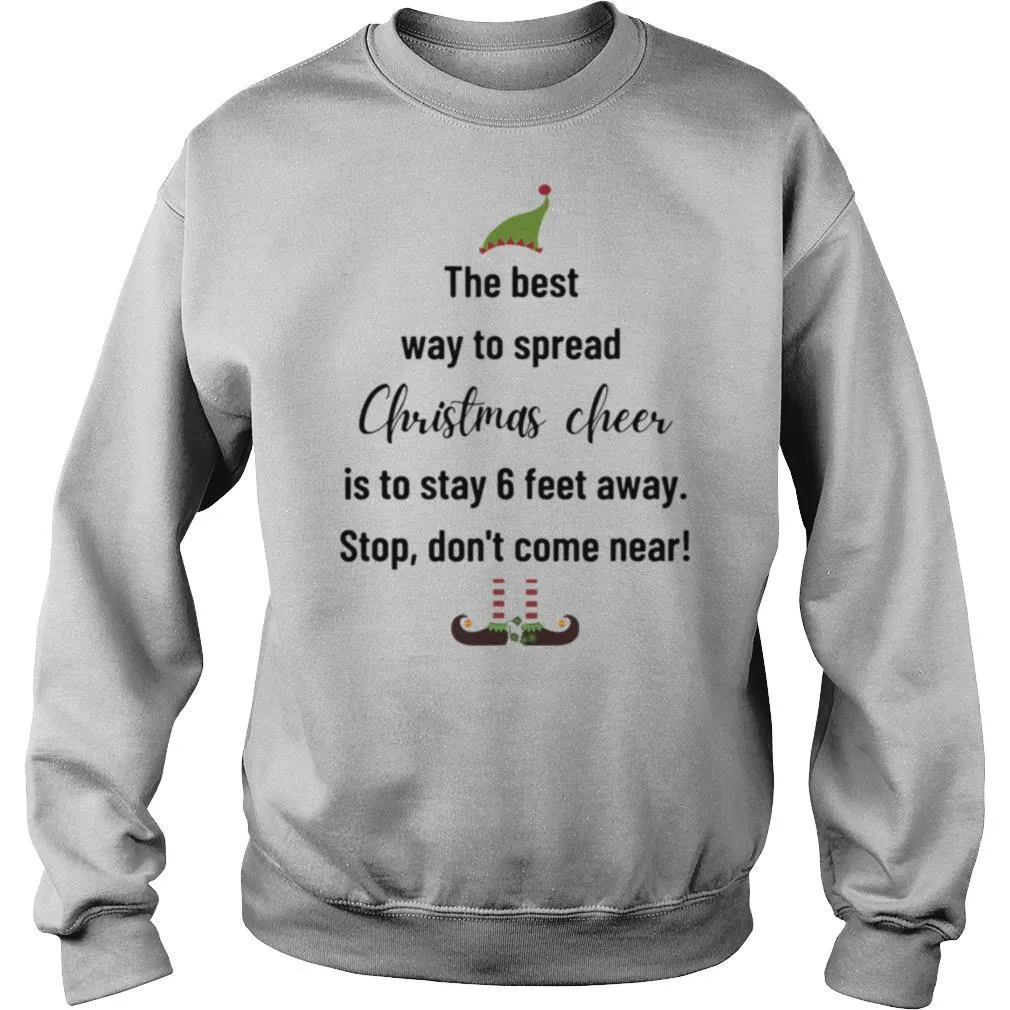 The Best Way To Spread Christmas Cheer Elf shirt - Image 4
