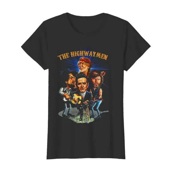 The Highwaymen Country Supergroup Caricatures shirt - Image 3