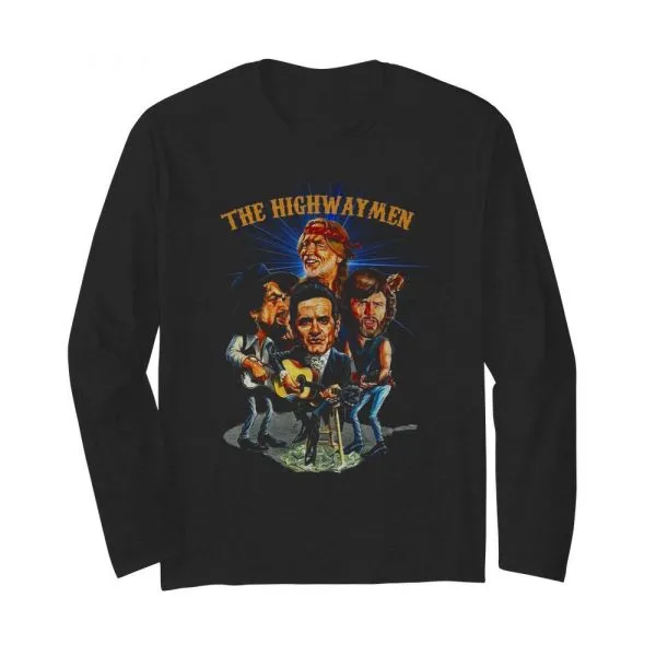The Highwaymen Country Supergroup Caricatures shirt - Image 4