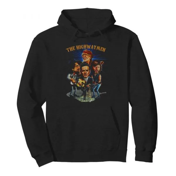The Highwaymen Country Supergroup Caricatures shirt - Image 6