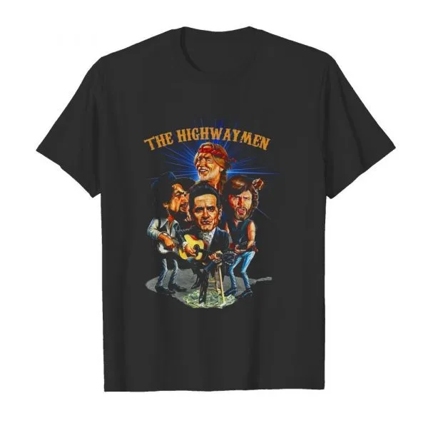 The Highwaymen Country Supergroup Caricatures shirt - Image 2