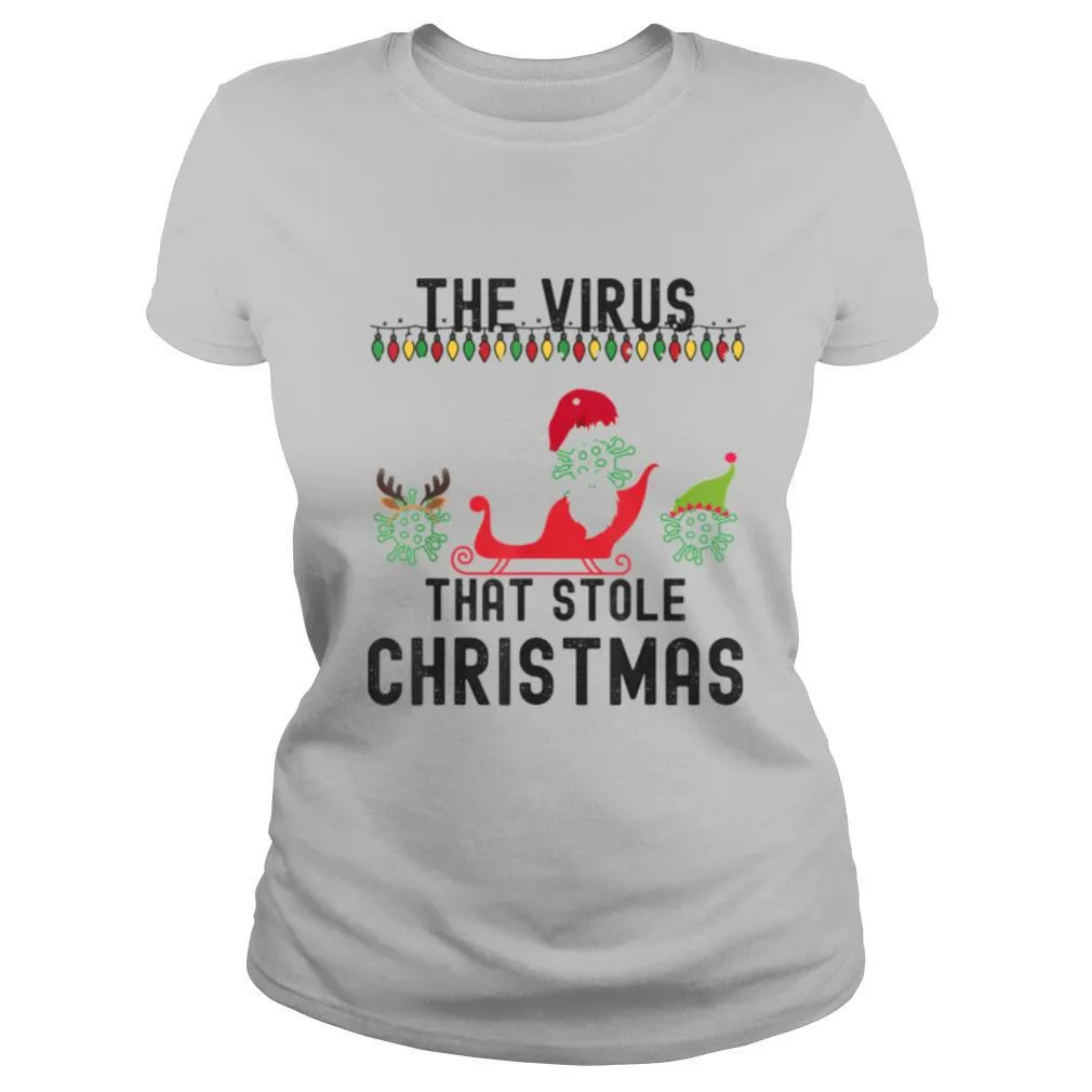 The Virus That Stole Christmas 2020 Tacky Ugly Xmas shirt - Image 2