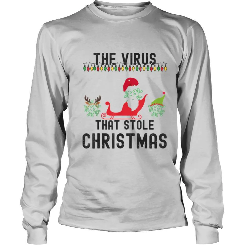 The Virus That Stole Christmas 2020 Tacky Ugly Xmas shirt - Image 3