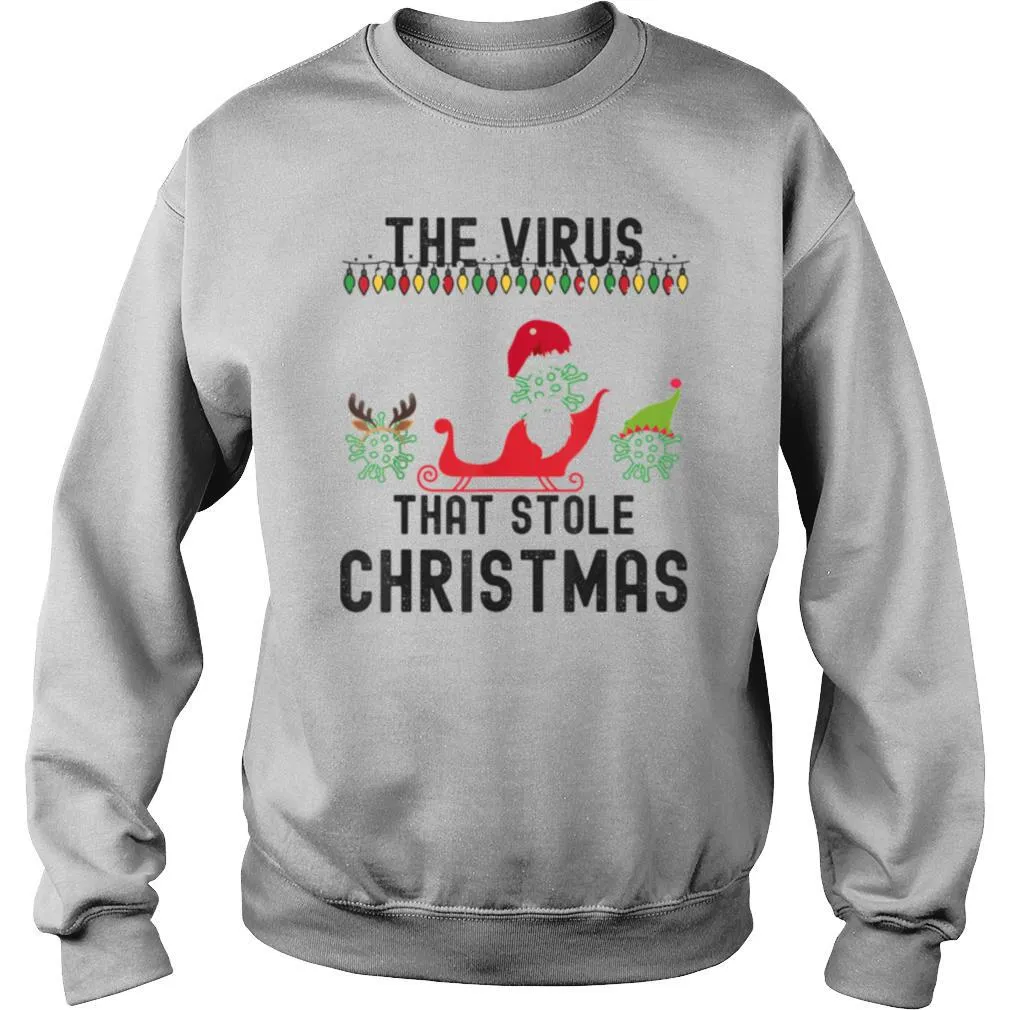The Virus That Stole Christmas 2020 Tacky Ugly Xmas shirt - Image 4