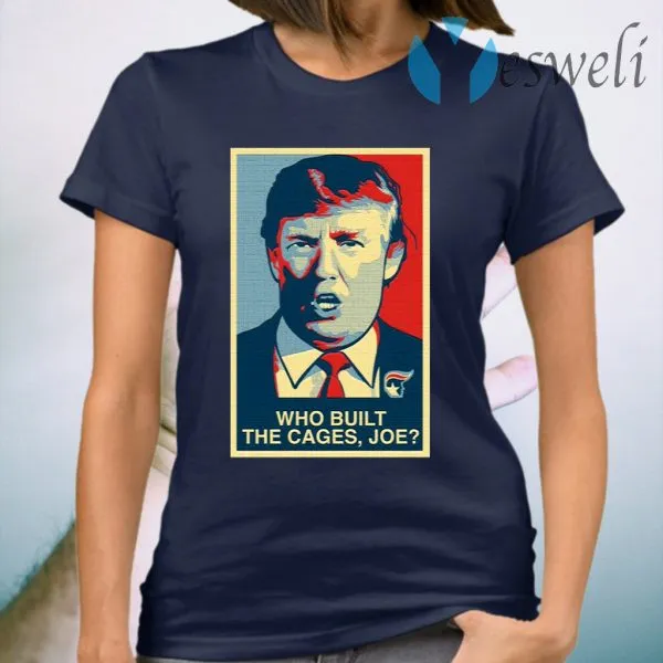 Who Built The Cages Joe T-Shirt - Image 3