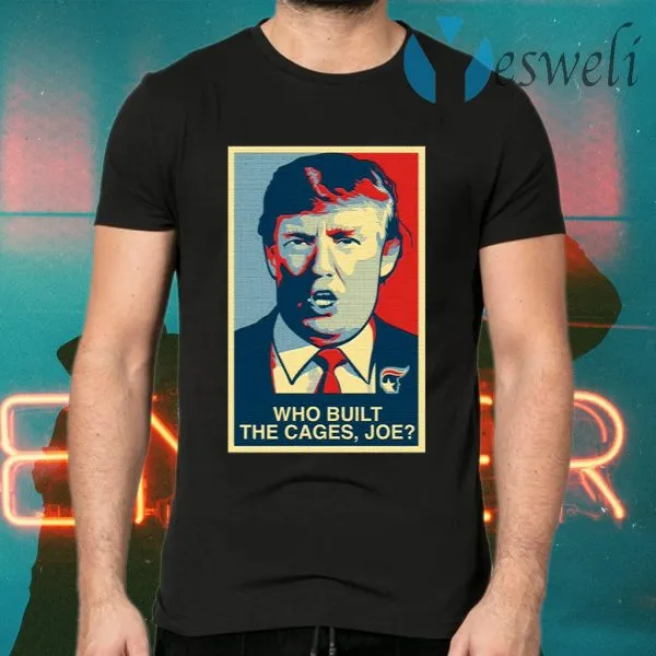 Who Built The Cages Joe T-Shirt - Image 2
