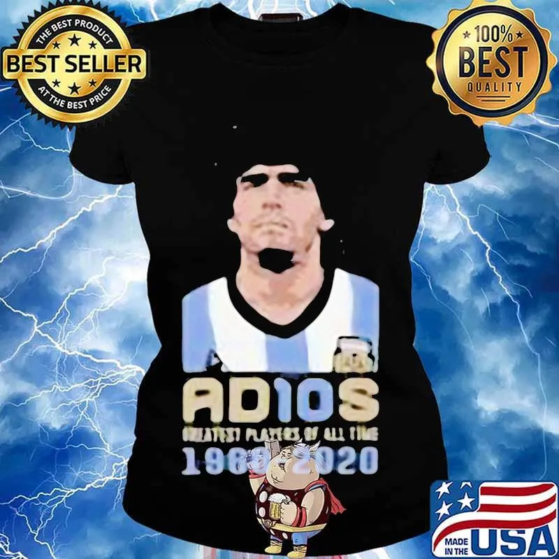 Ad10s 1960 2020 Diego Legend Football Shirt Ladies tee